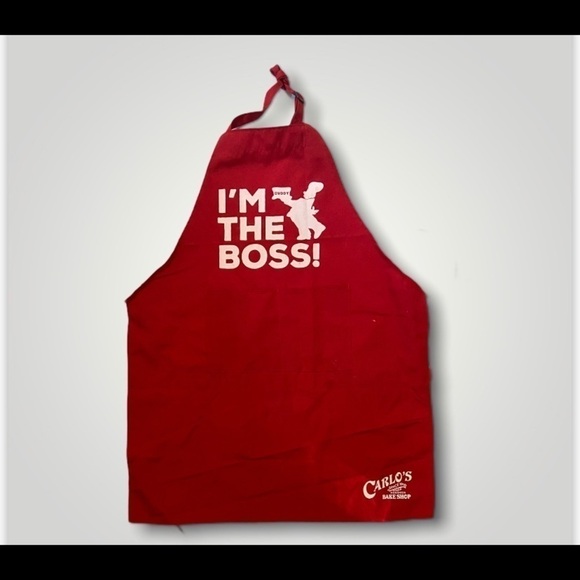 Carlo’s Bake Shop Apron Im the Boss Adjustable NEW :) - Picture 2 of 10